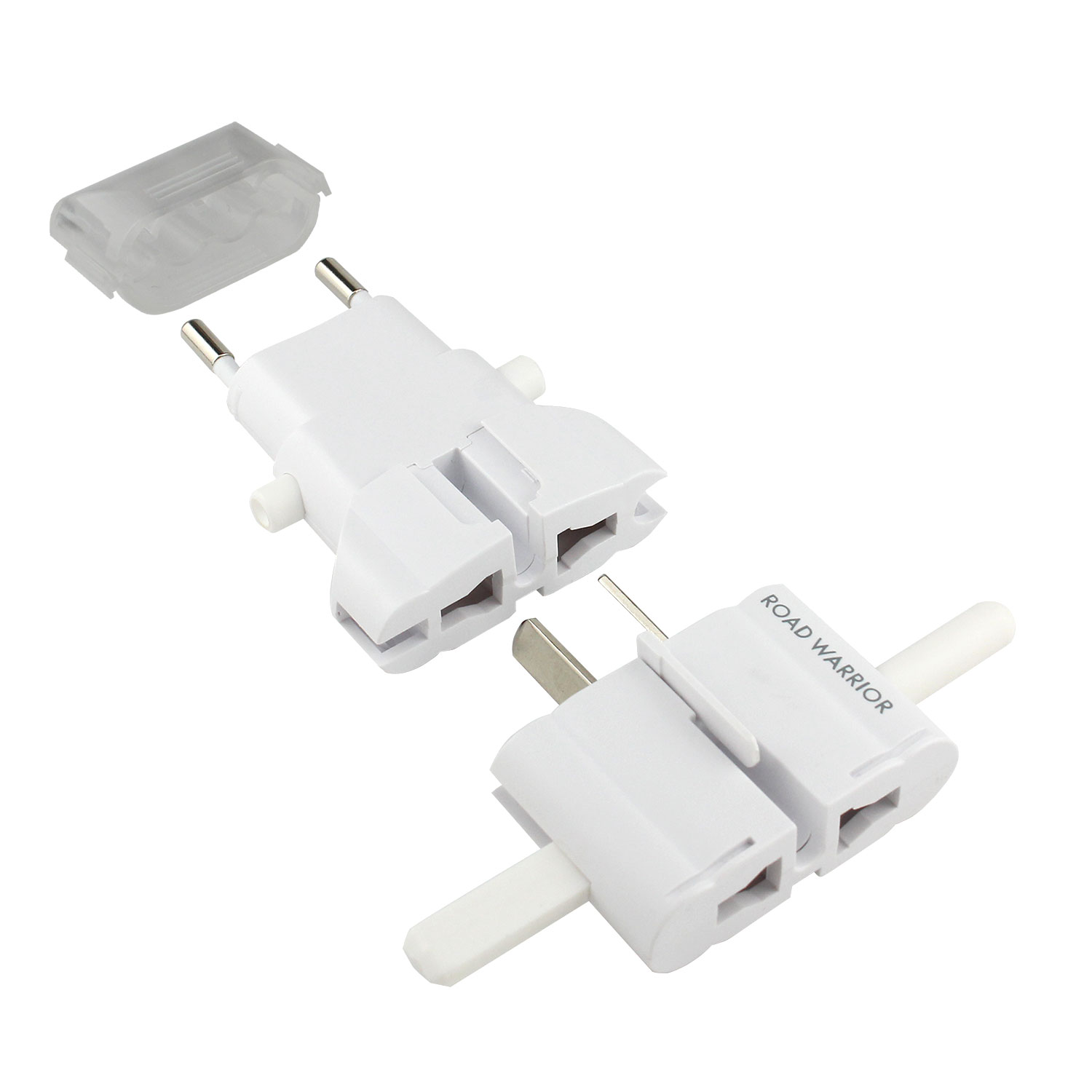 ROAD WARRIOR Travel Adapter RW101WH White